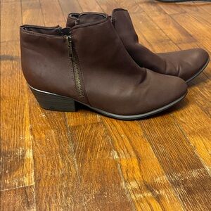 Esprit Chocolate Brown Ankle Boots